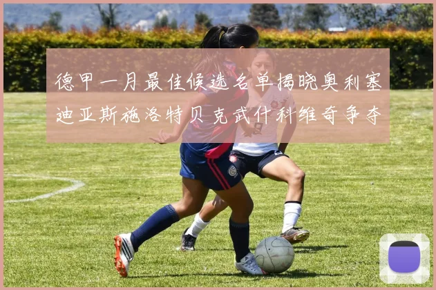 德甲一月最佳候选名单揭晓奥利塞迪亚斯施洛特贝克武什科维奇争夺荣耀