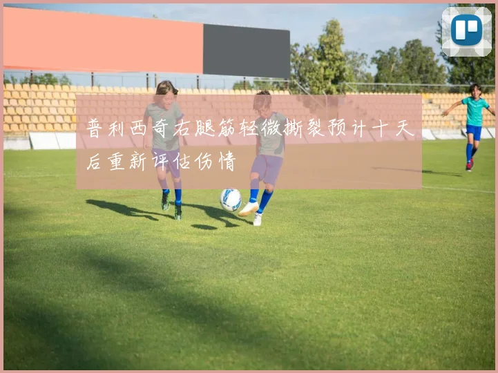 普利西奇右腿筋轻微撕裂预计十天后重新评估伤情